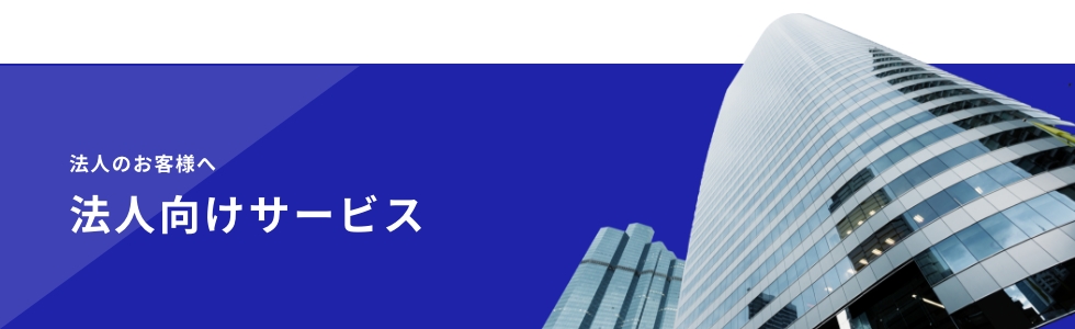 法人向けサービス